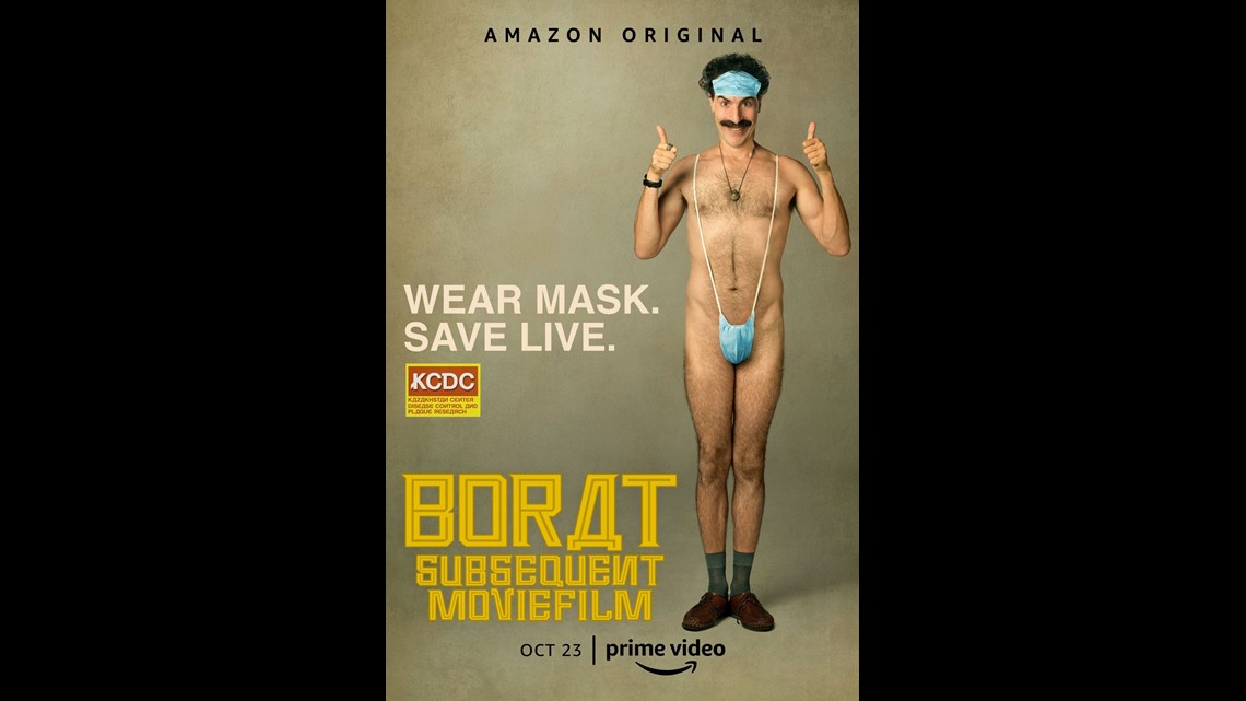 Borat 2 Sacha Baron Cohen Takes On Covid 19 In First Trailer Wfaa Com