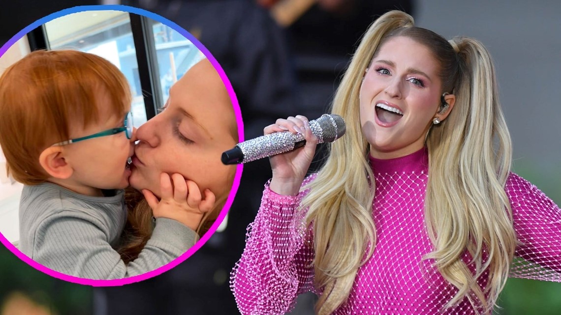 Meghan Trainor shares sweet video of four-month-old son Riley seemingly  saying “I love you” – MOViN 92.5