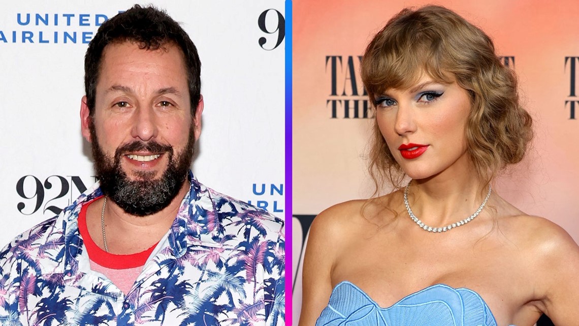 Why Adam Sandler Gets 'a Little Jumpy' Around Taylor Swift