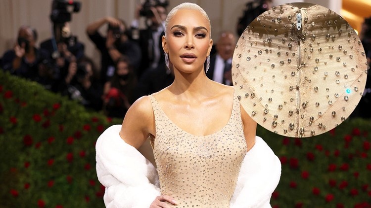 Kim Kardashian claims she did not damage Marilyn Monroe's dress | Marca