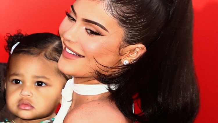 Kylie Jenner shares images of Stormi as her daughter turns one