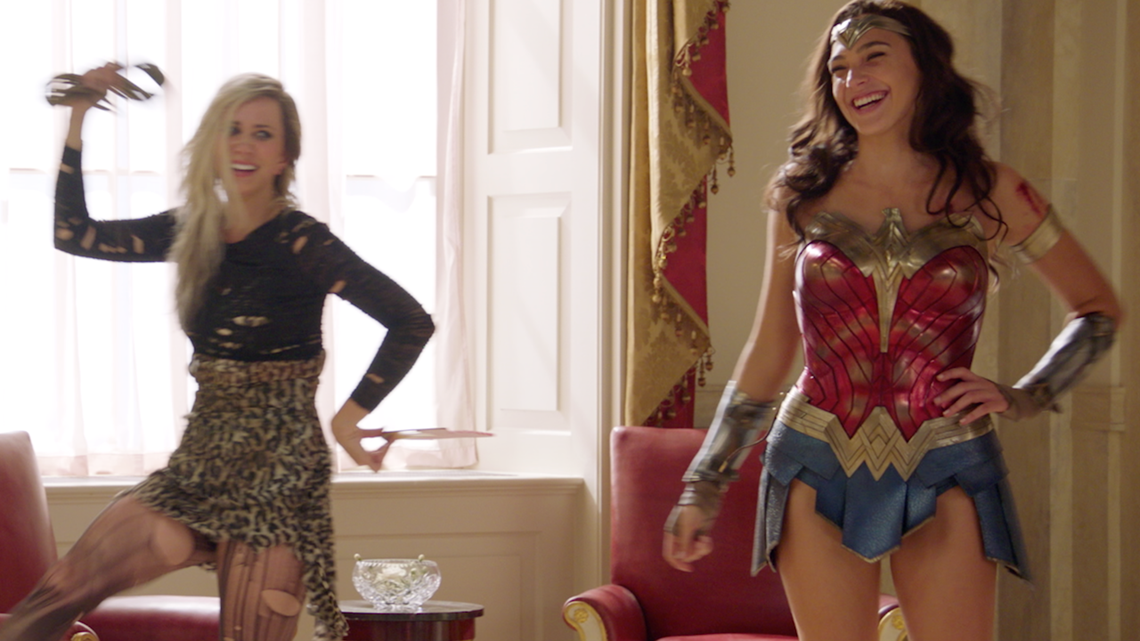 Go Behind The Scenes Of Wonder Woman 1984 With Gal Gadot And Kristen Wiig Exclusive