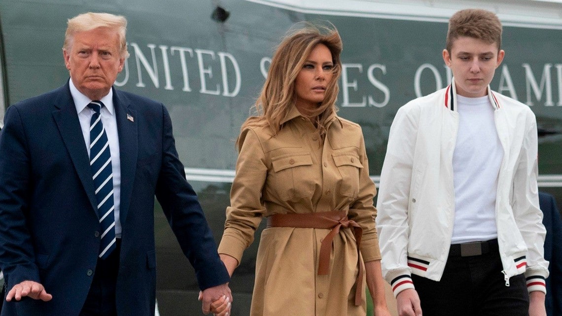Barron Trump Tested Positive for COVID-19 Earlier This Month | wfaa.com