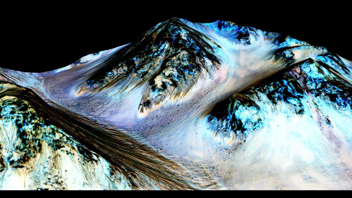 Huge lake of salty water found buried deep in Mars