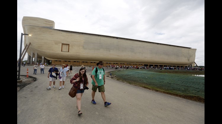 Visitation At The Ark Encounter Religious Theme Park In Kentucky Falls Below Projections Wfaa Com