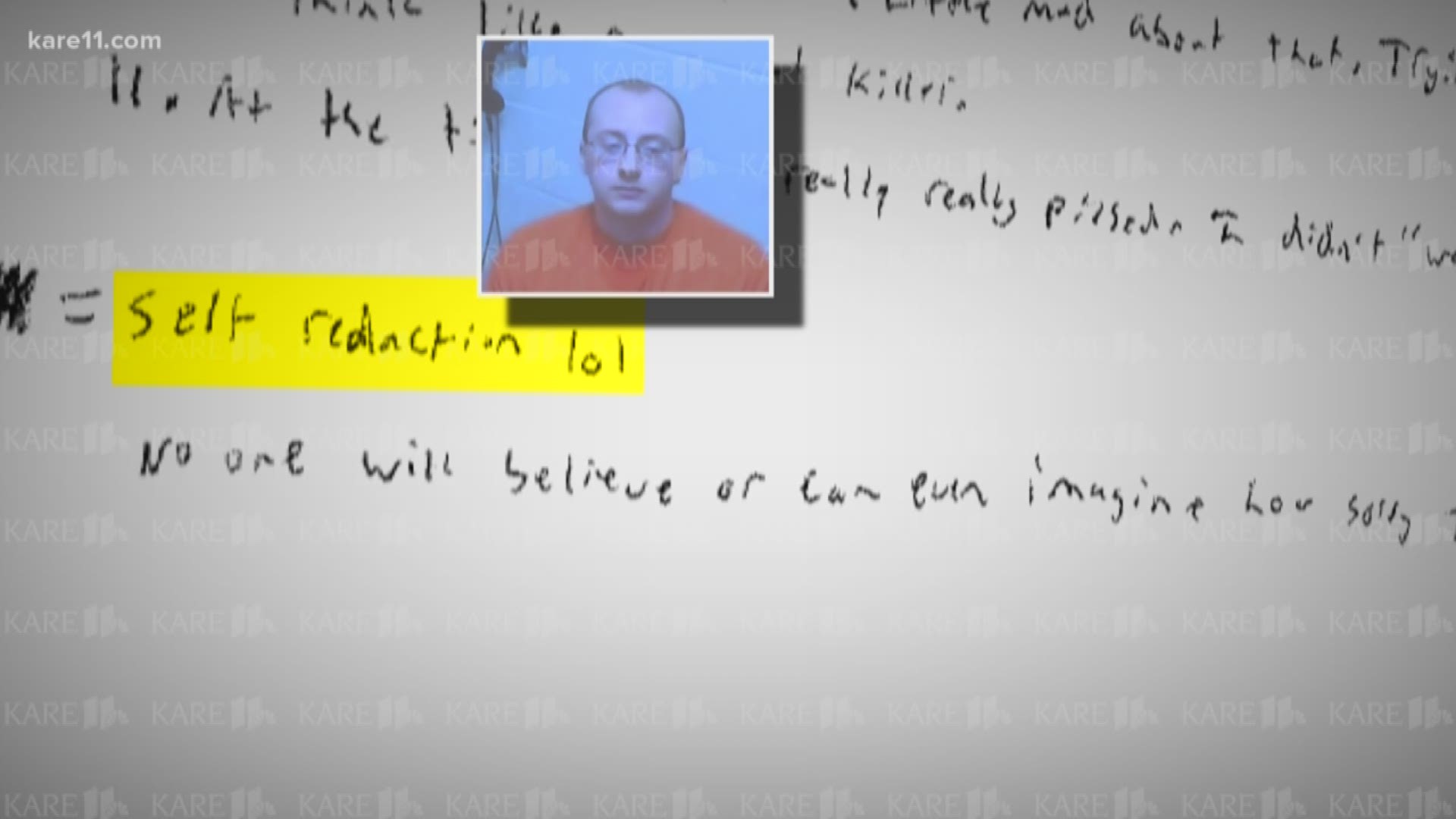 Jake Letters Read the letter from accused Jayme Closs kidnapper Jake Patterson to ...