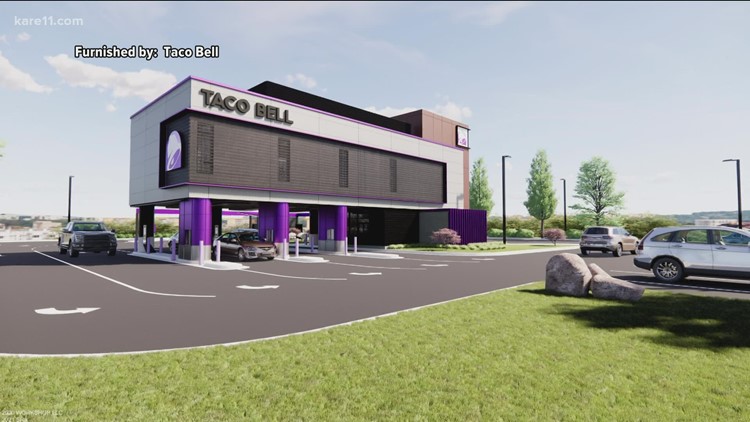 First ever 2-story Taco Bell concept to open in Minnesota