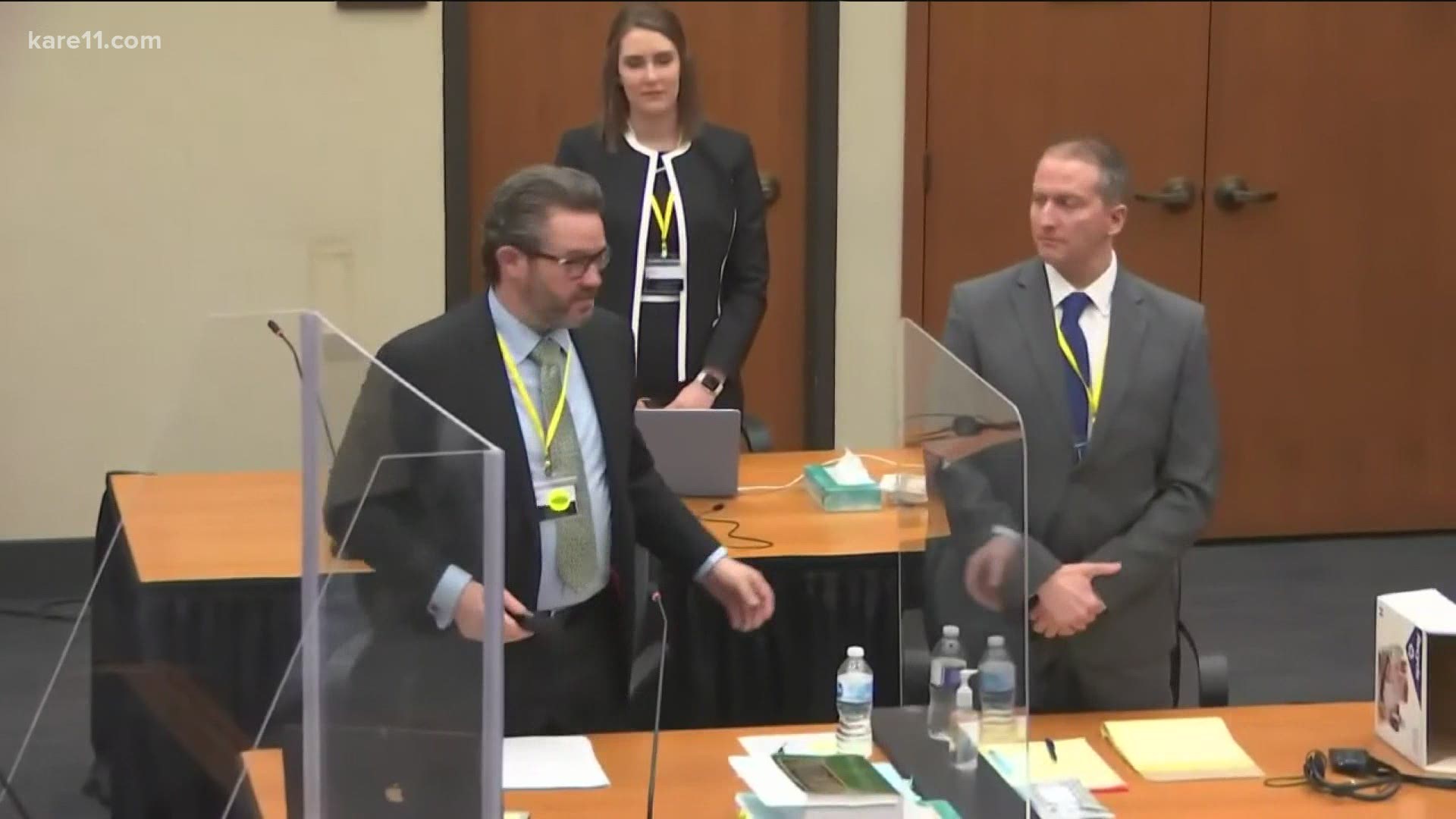 Judge Peter Cahill is currently considering a motion from the defense to move or delay the trial after news of last week's civil settlement