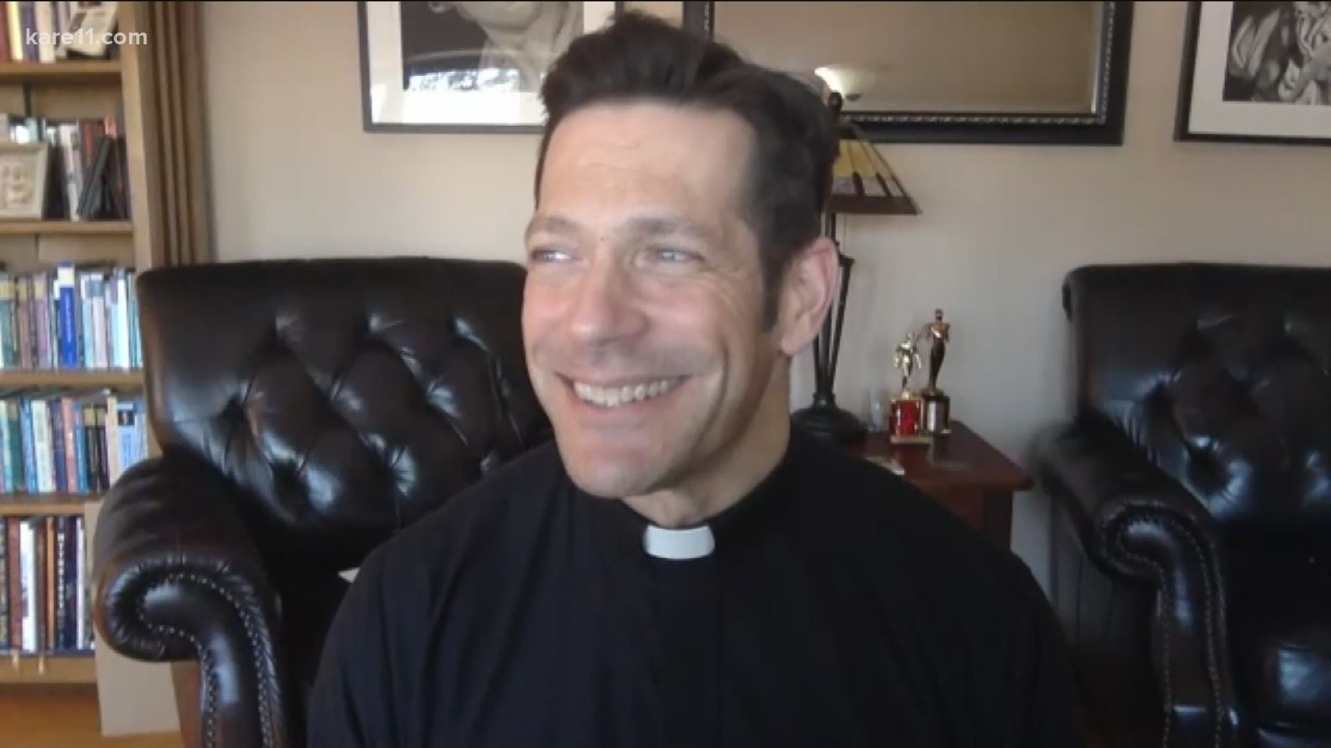 KARE 11's Bel Jensen talks to Father Mike Schmitz, the Duluth priest behind the hugely popular "Bible in a Year" podcast.