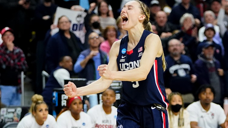 Paige Bueckers leads UConn to Final Four, coming home to Minneapolis