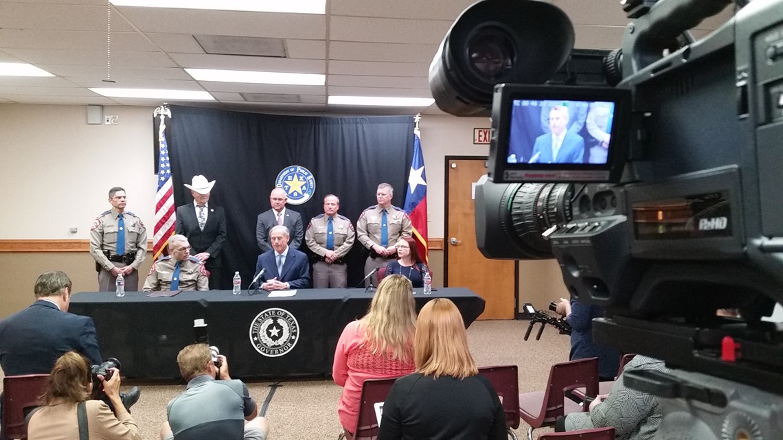 Gov. Abbott announces Damon Allen Act to increase bail amounts for