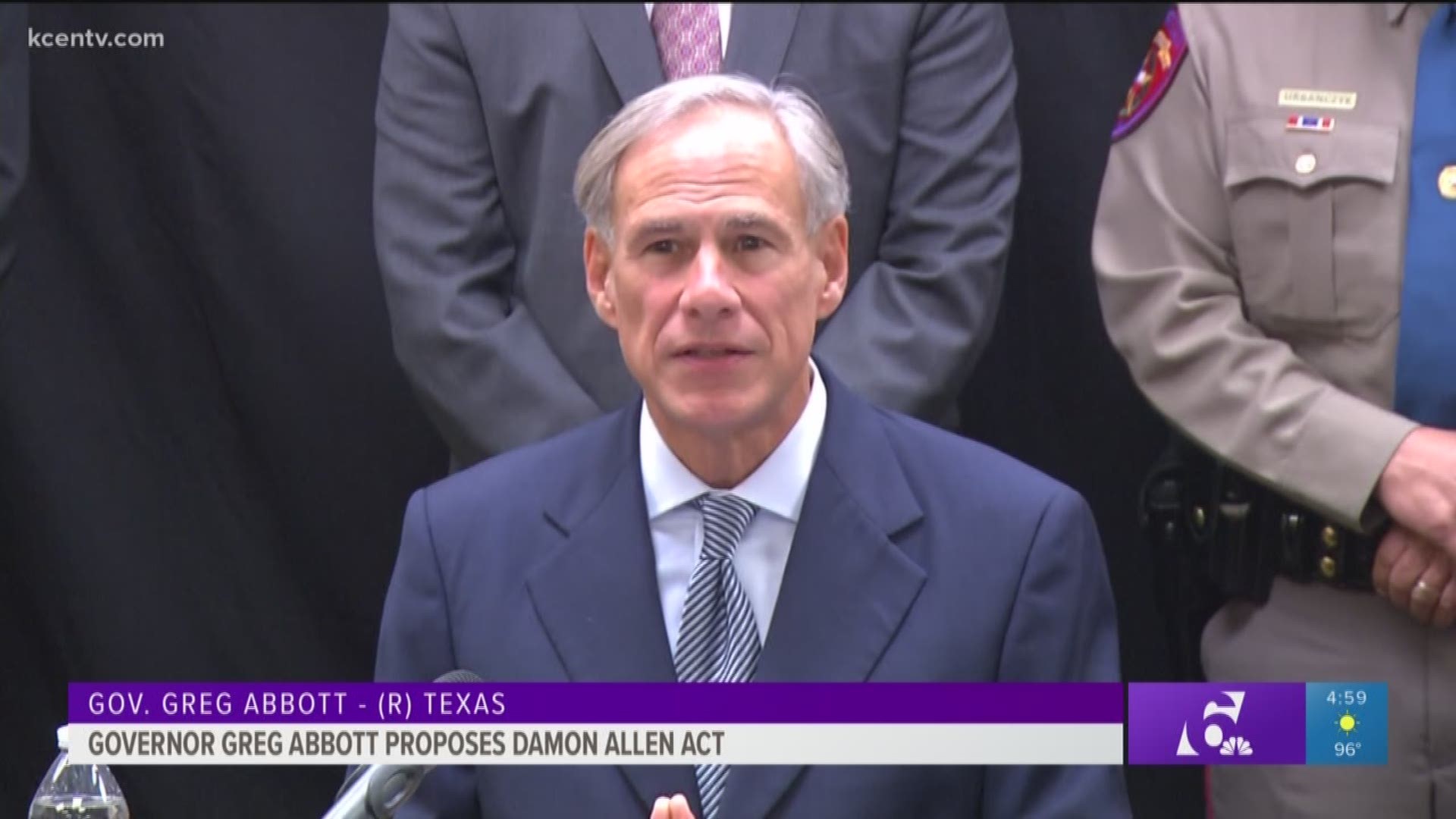 Gov. Abbott announces Damon Allen Act to increase bail amounts for