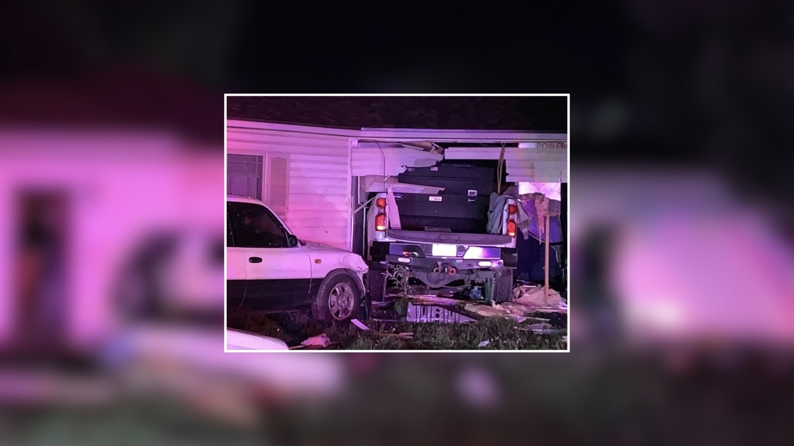 A crash through a Bell County home trapped a woman between a car and a boat, prompting a complex rescue effort.