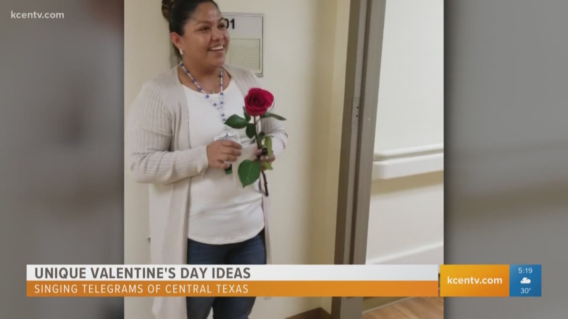 Singing Telegrams of Central Texas deliver a song to that special someone on Valentine's Day and any day of the year.
