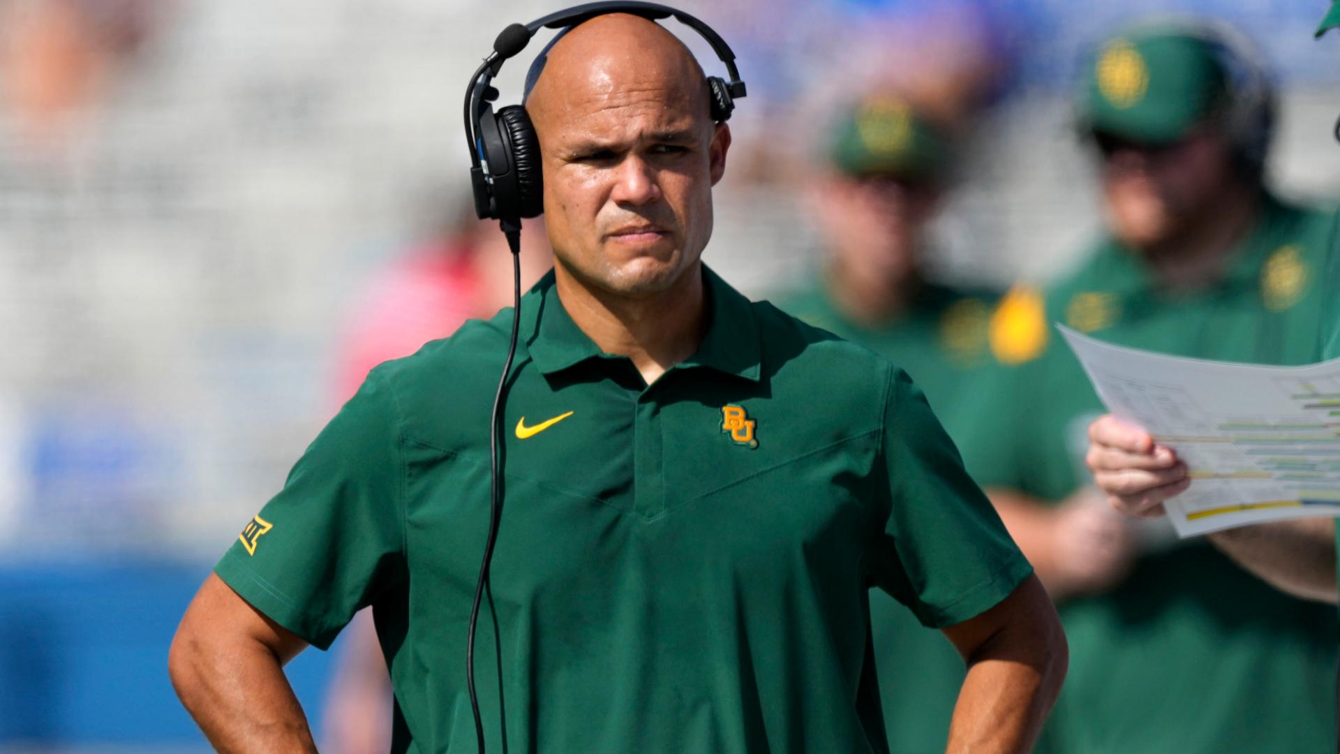 Baylor head football coach, Dave Aranda, began his 2025 fall camp press conference by issuing an apology following backlash from remarks he made at the THSCA.