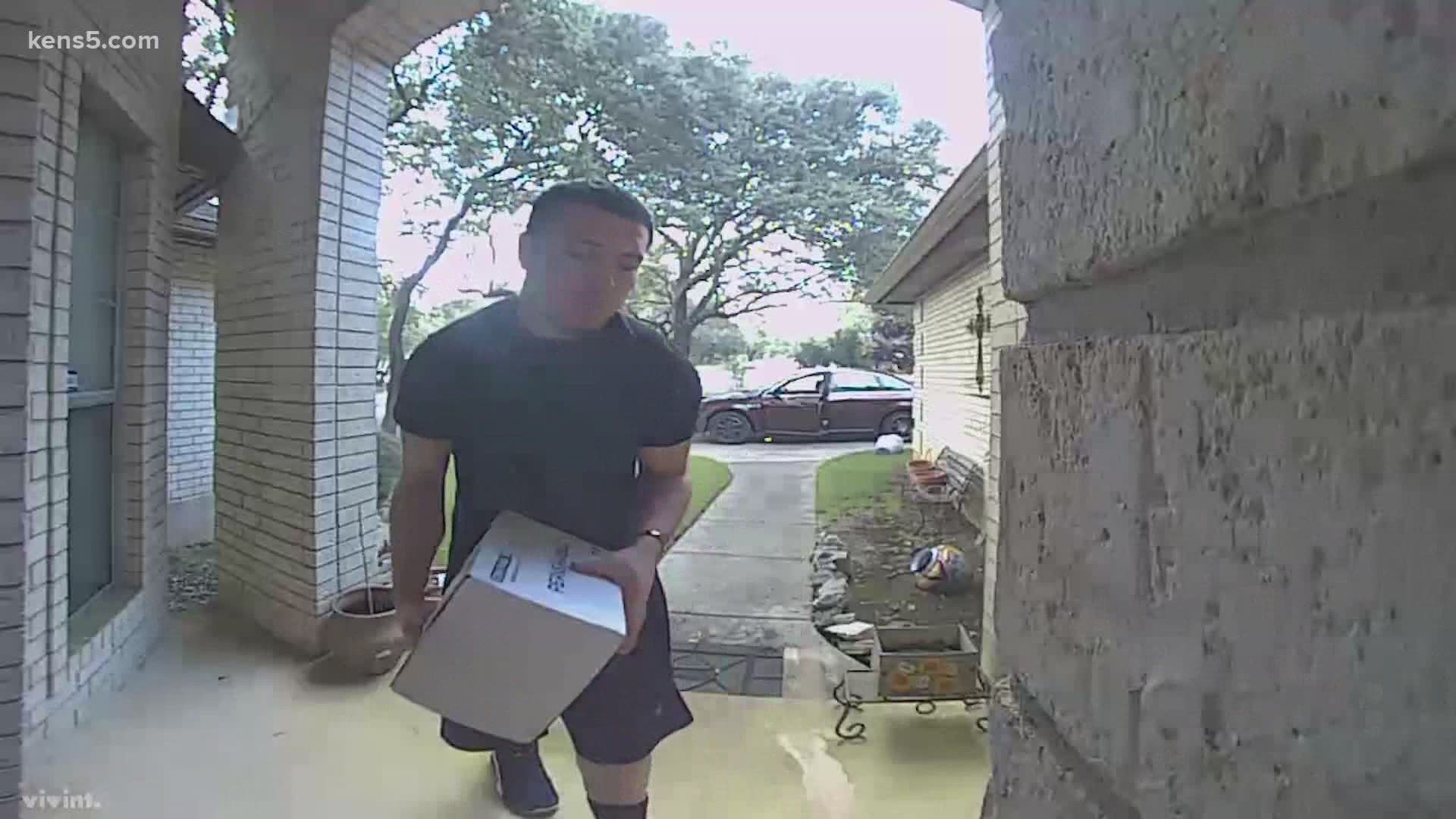 The porch pirate made off with the victim's insulin.