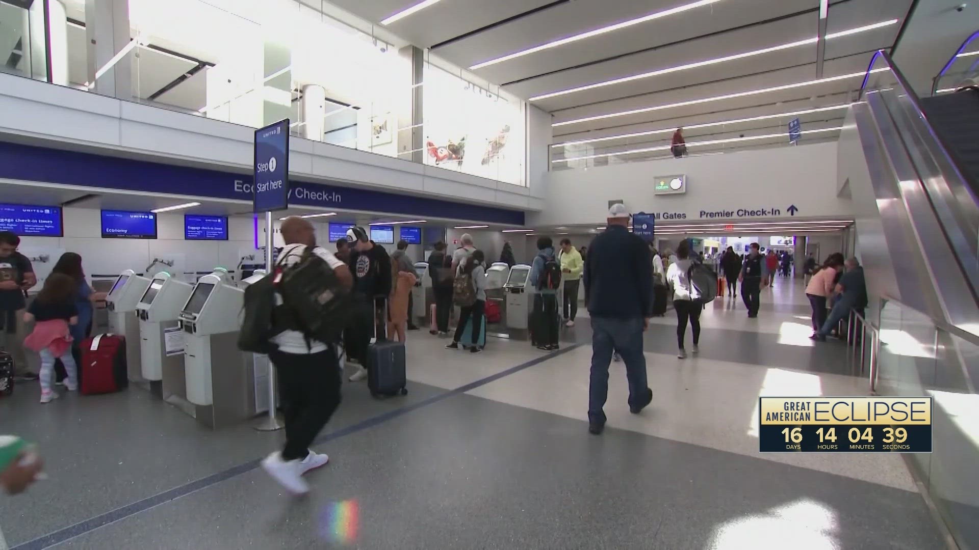 Airlines like Southwest and American are seeing flights to and from San Antonio  book up for the weekend of the total solar eclipse.