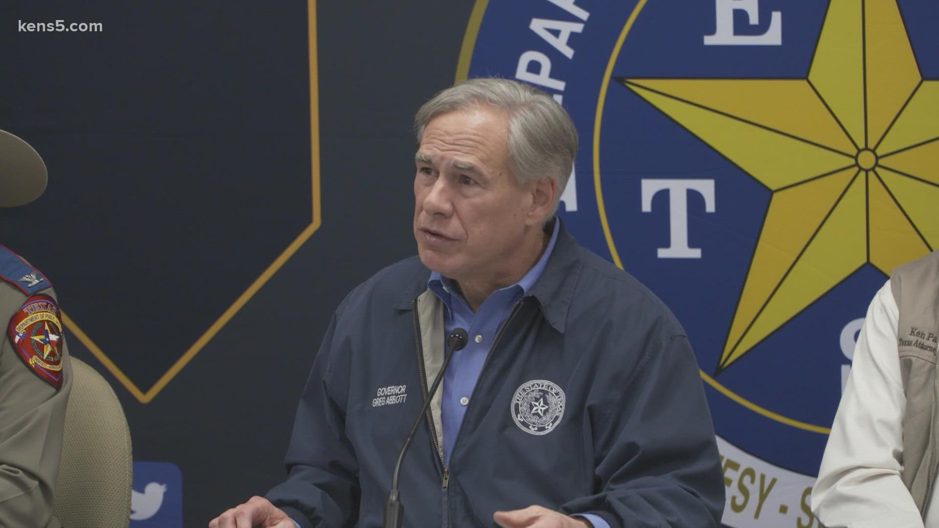Officials from multiple counties met up with Gov. Abbott to discuss the various issues they are having surrounding migrants.