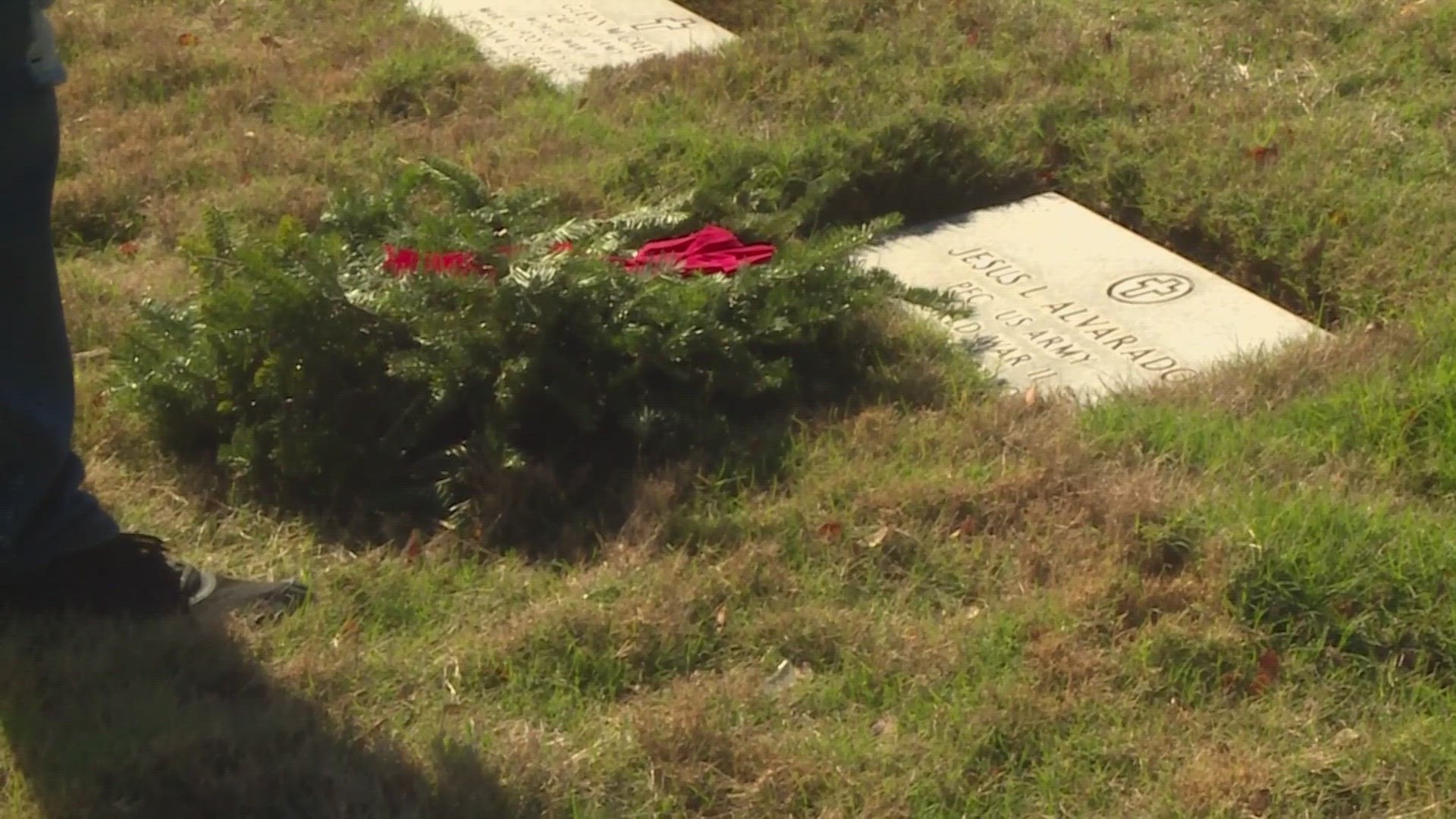 Thousands of volunteers paid tribute to the fallen with Wreaths Across America