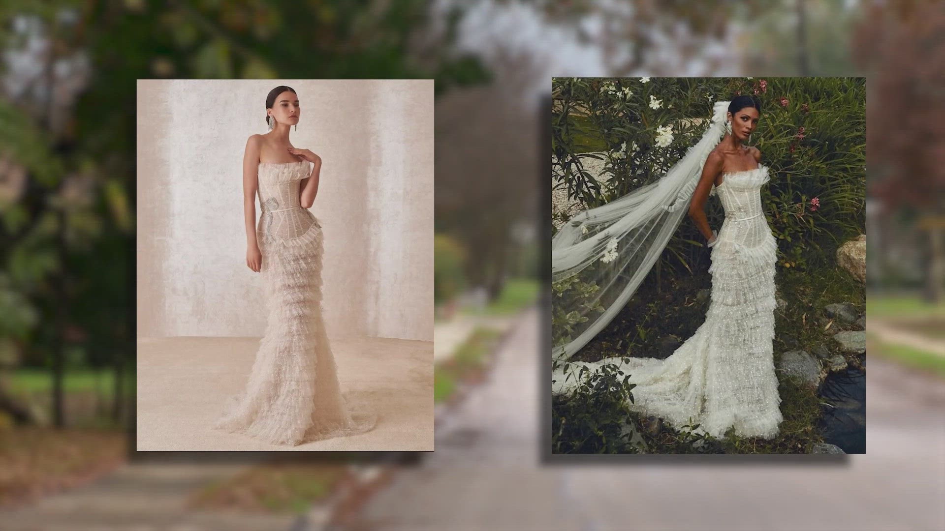 "Out of all the times this could have happened, it happens to my wedding dress," the victim said.