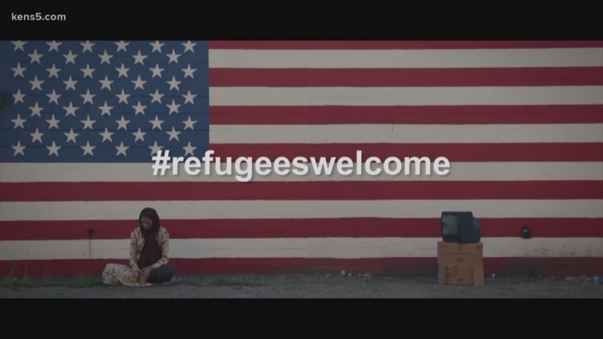 A Texas border student is winning major awards after producing a short film on Syrian refugees.