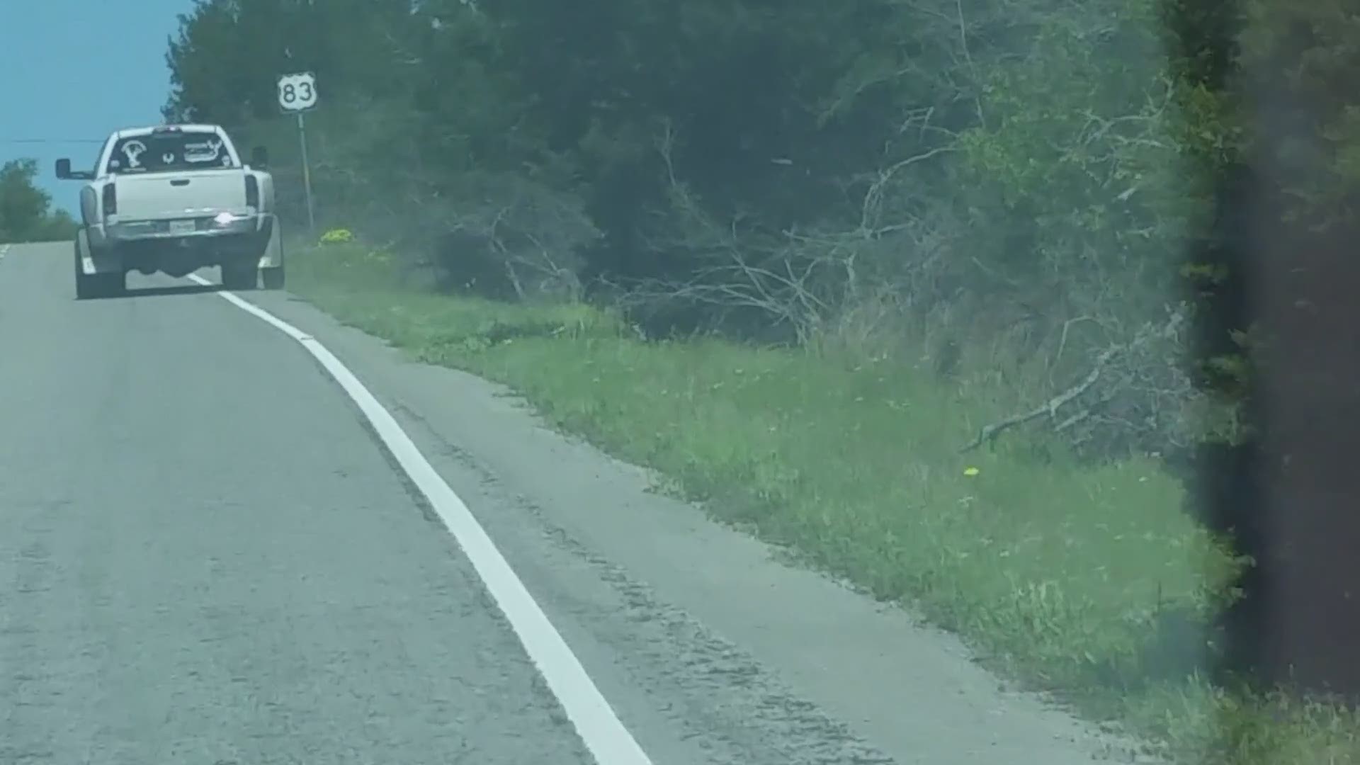 WATCH: Truck involved in deadly bus crash swerves on highway prior to collision