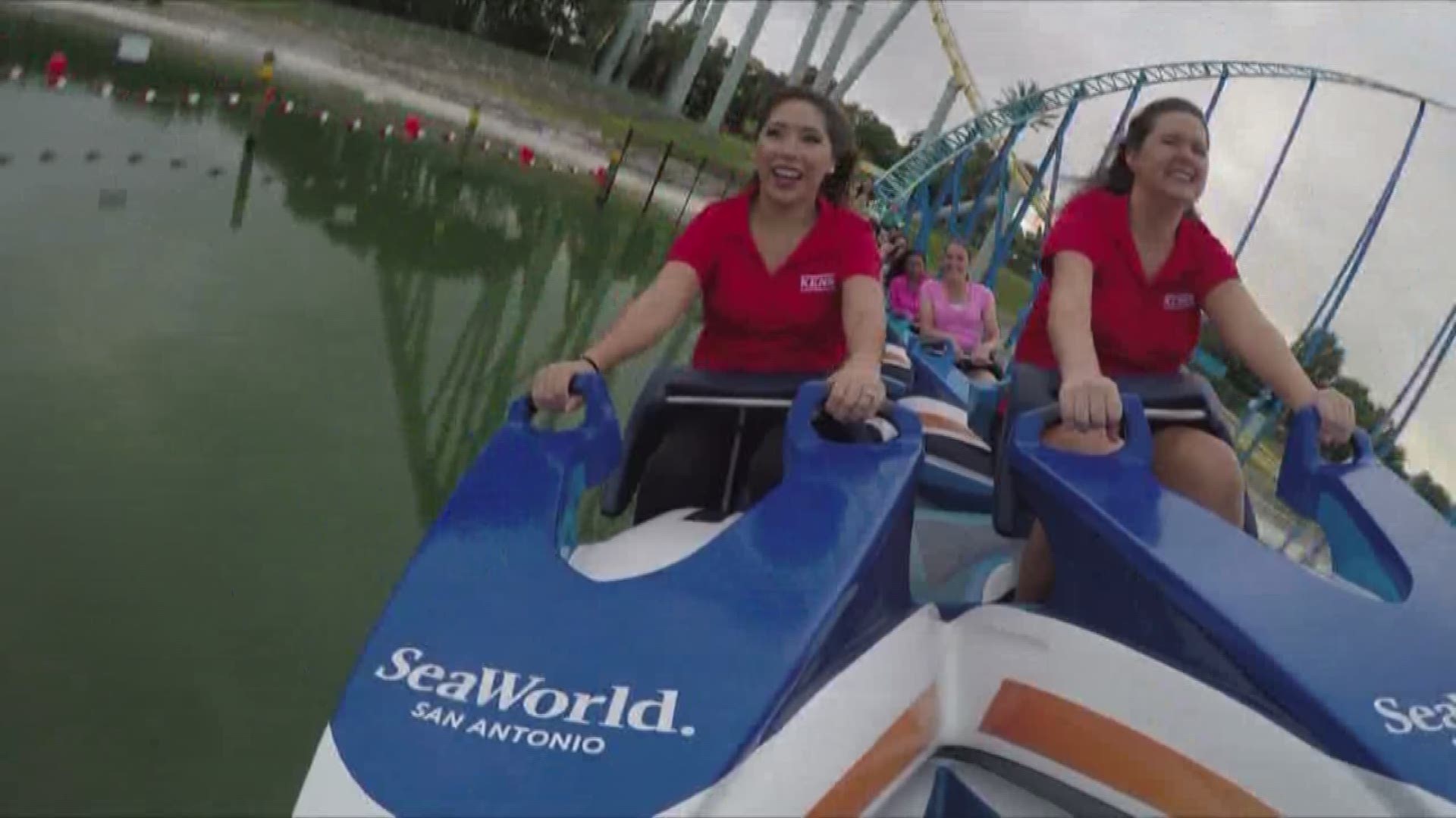 Go on a water rescue with SeaWorld's new coaster