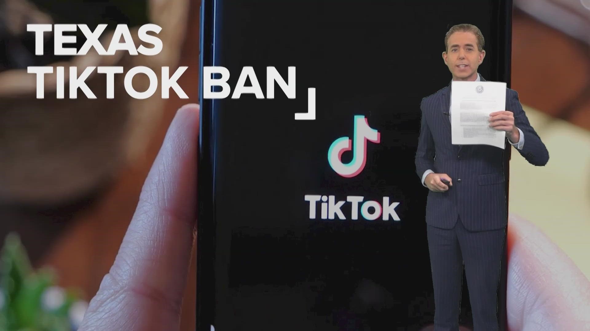 Governor Greg Abbott Moves To Ban TikTok From Government Issued Devices ...