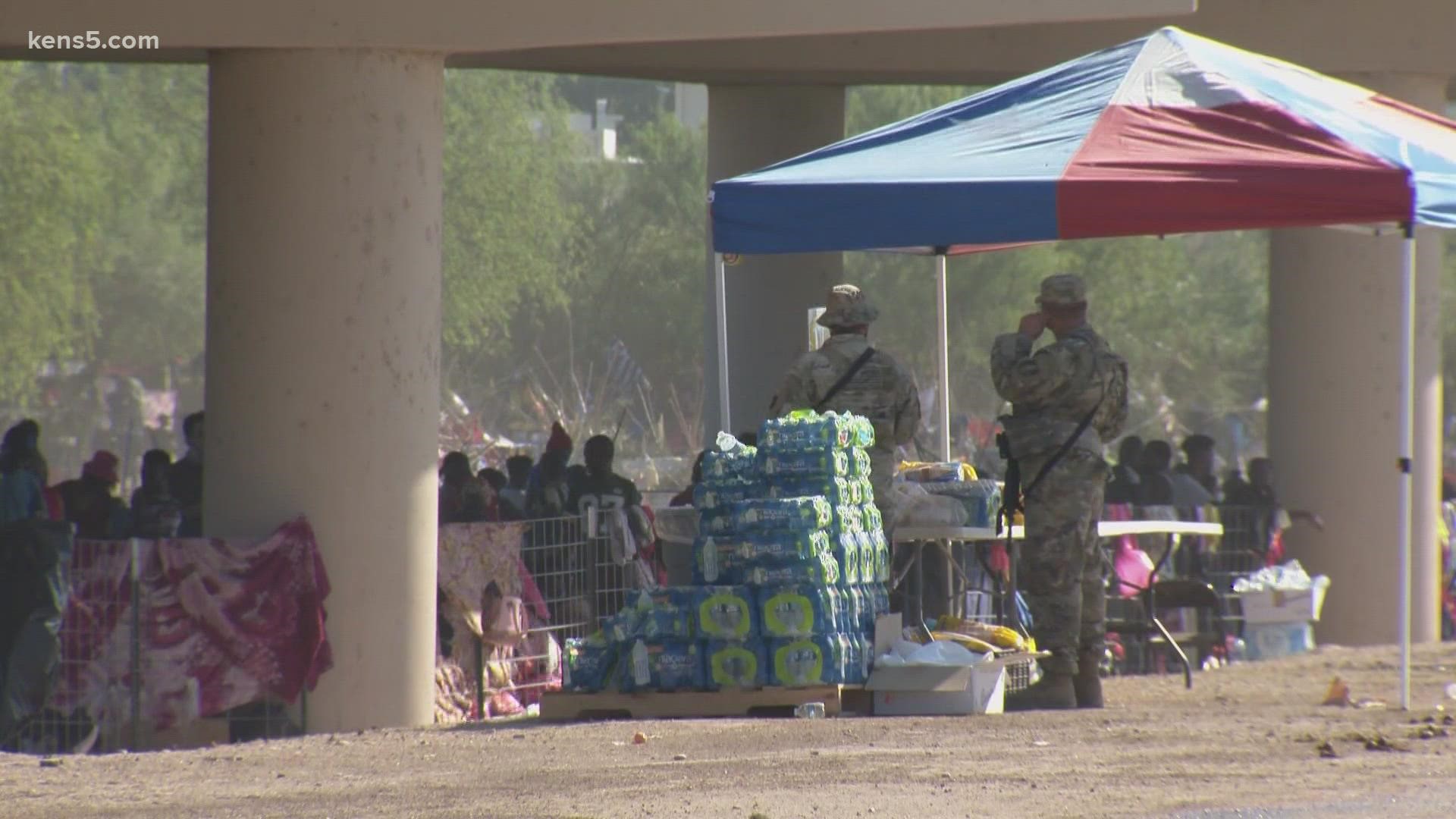 There are more than 15,000 asylum-seeking migrants, and counting, which have arrived in Del Rio in recent weeks.