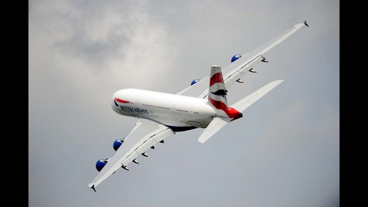 A rare, very big bird flies into town: A British Airways Airbus A380 is scheduled to land at DFW Airport on Friday