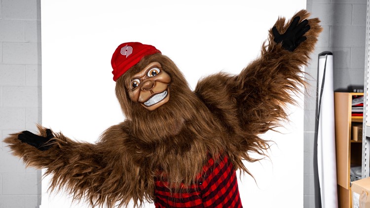 Portland Trail Blazers announce creepy new Bigfoot mascot: 'Douglas Fur'