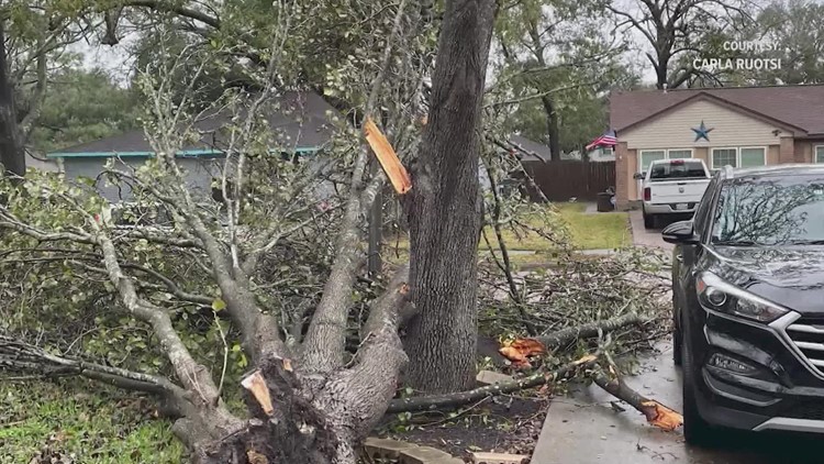 Two tornadoes confirmed in Houston area by National Weather Service survey teams