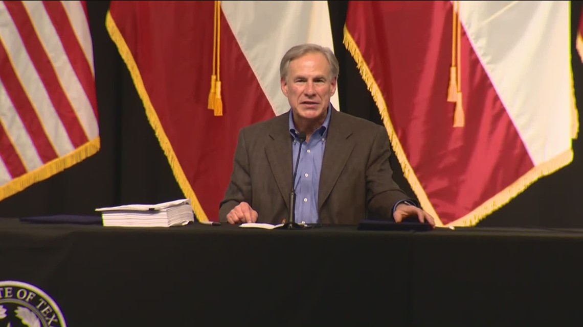 Gov Greg Abbott Says Texas Will Build A Border Wall