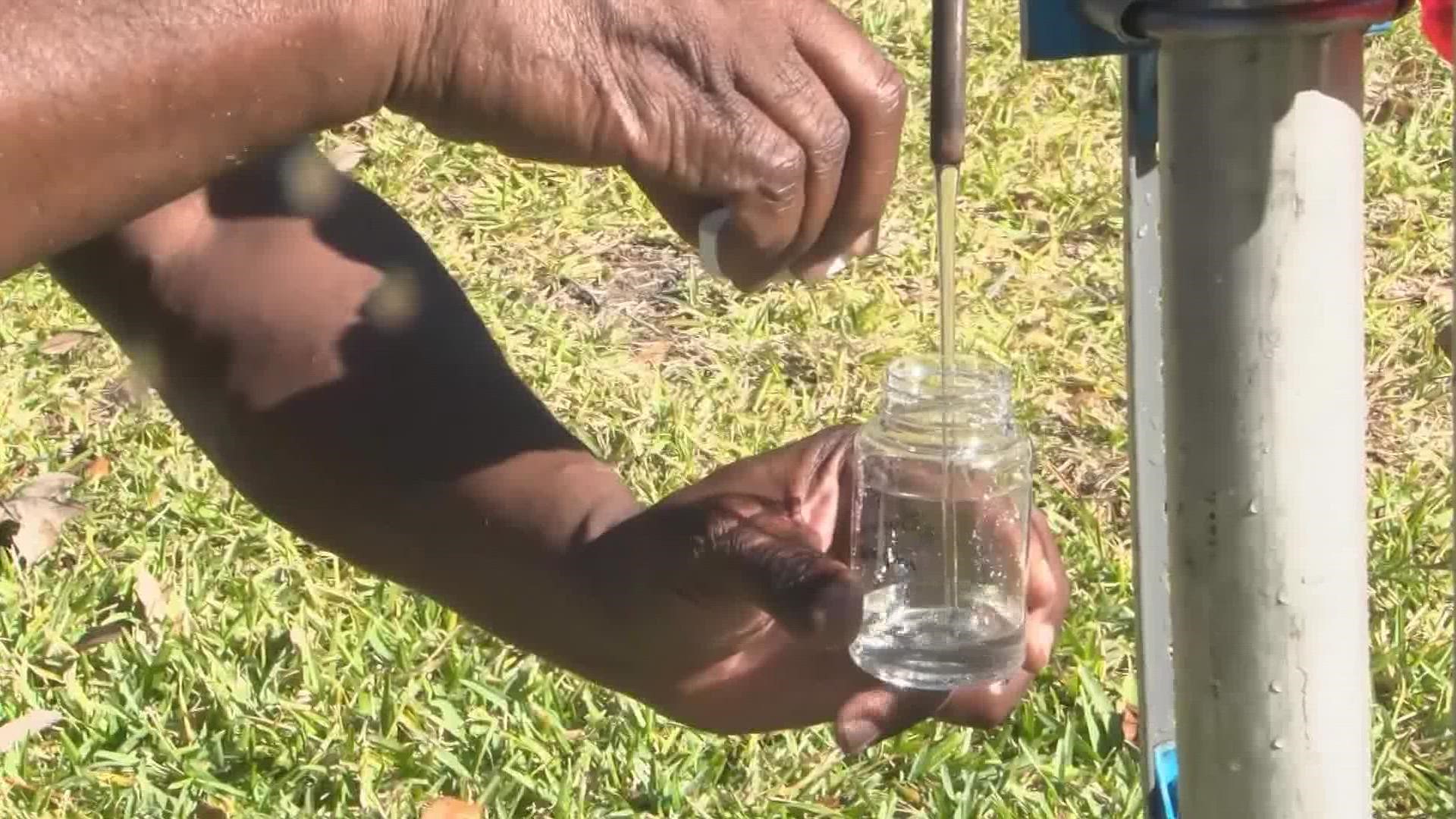 The City of Houston issued a boil water notice Sunday due to a drop in water pressure at one of its purification plants. At 10 p.m. Monday, it was still in place.