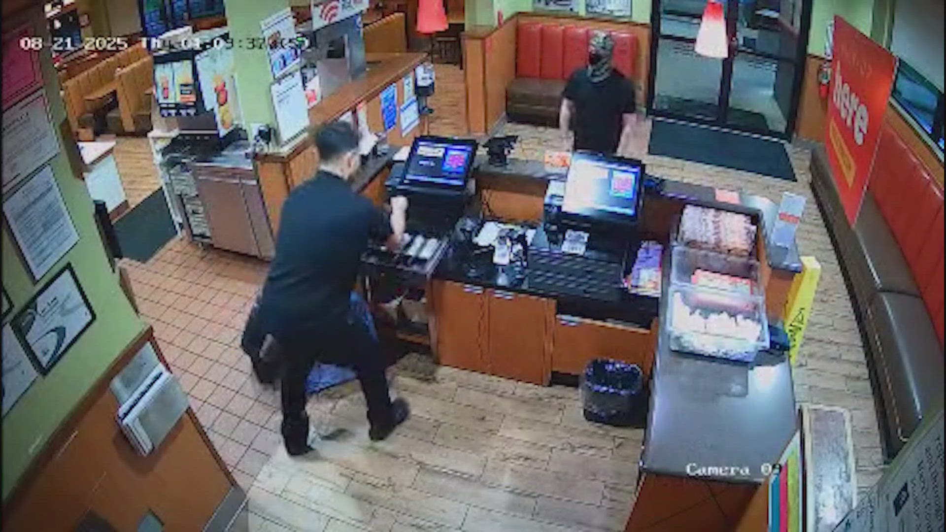 East Harris County Denny's worker recounts armed robbery experience ...