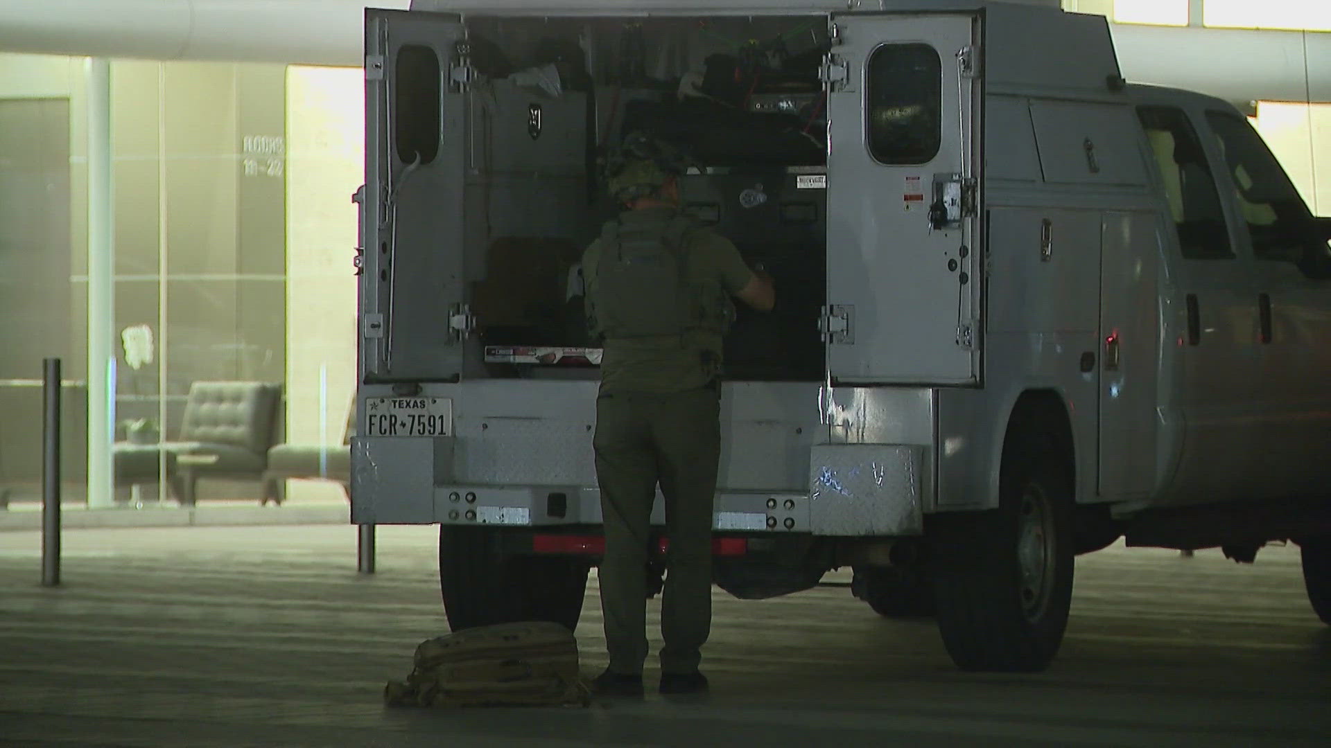 Everyone inside the building on Westheimer Road was told to evacuate around 7:30 p.m. Monday. The all-clear was given around 9 p.m.