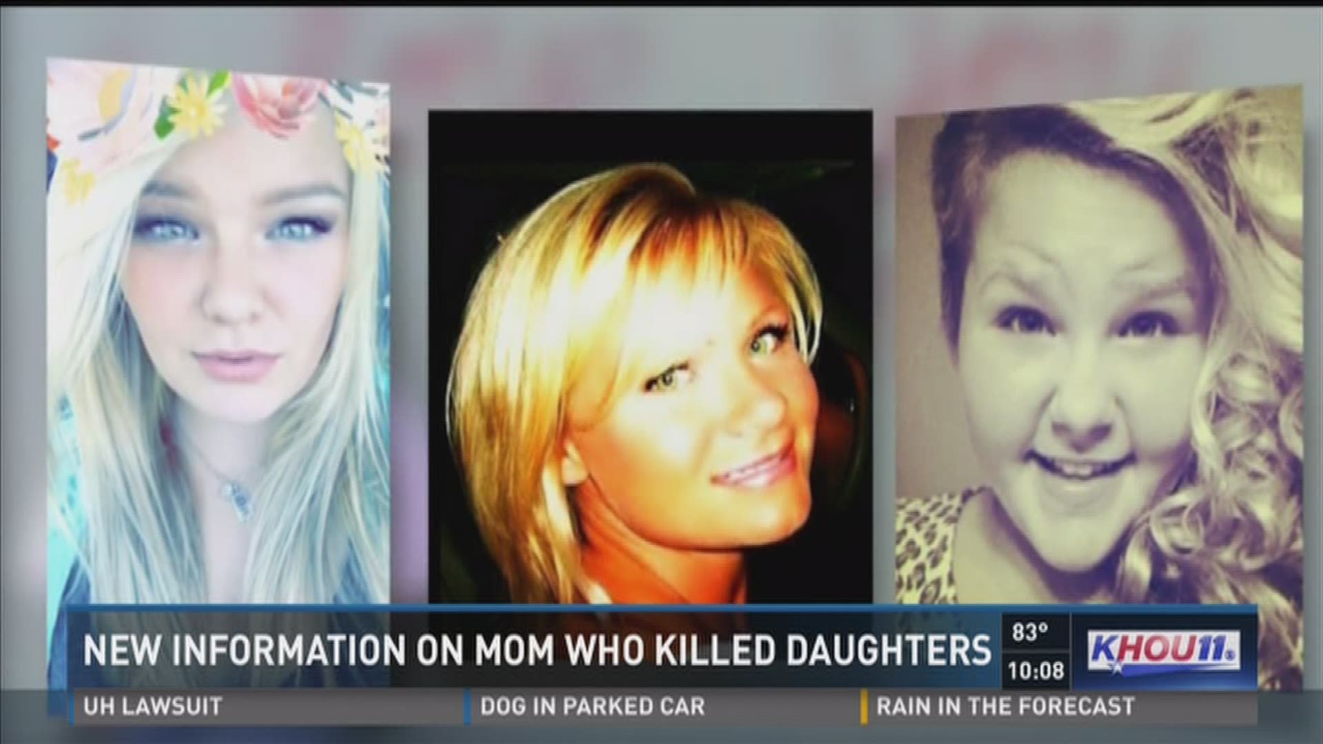 Disturbing new details were released Monday in a Katy shooting that left two young women and their mother dead.
