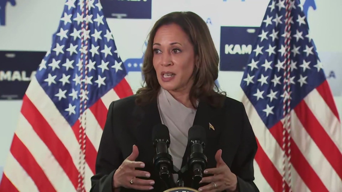 Kamala Harris to speak at AFT convention in Houston | wfaa.com