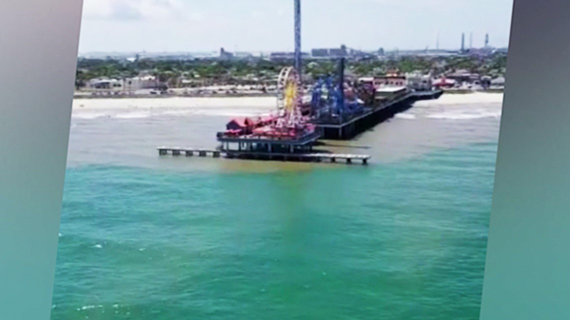 More clear blue water seen near Galveston beaches | wfaa.com