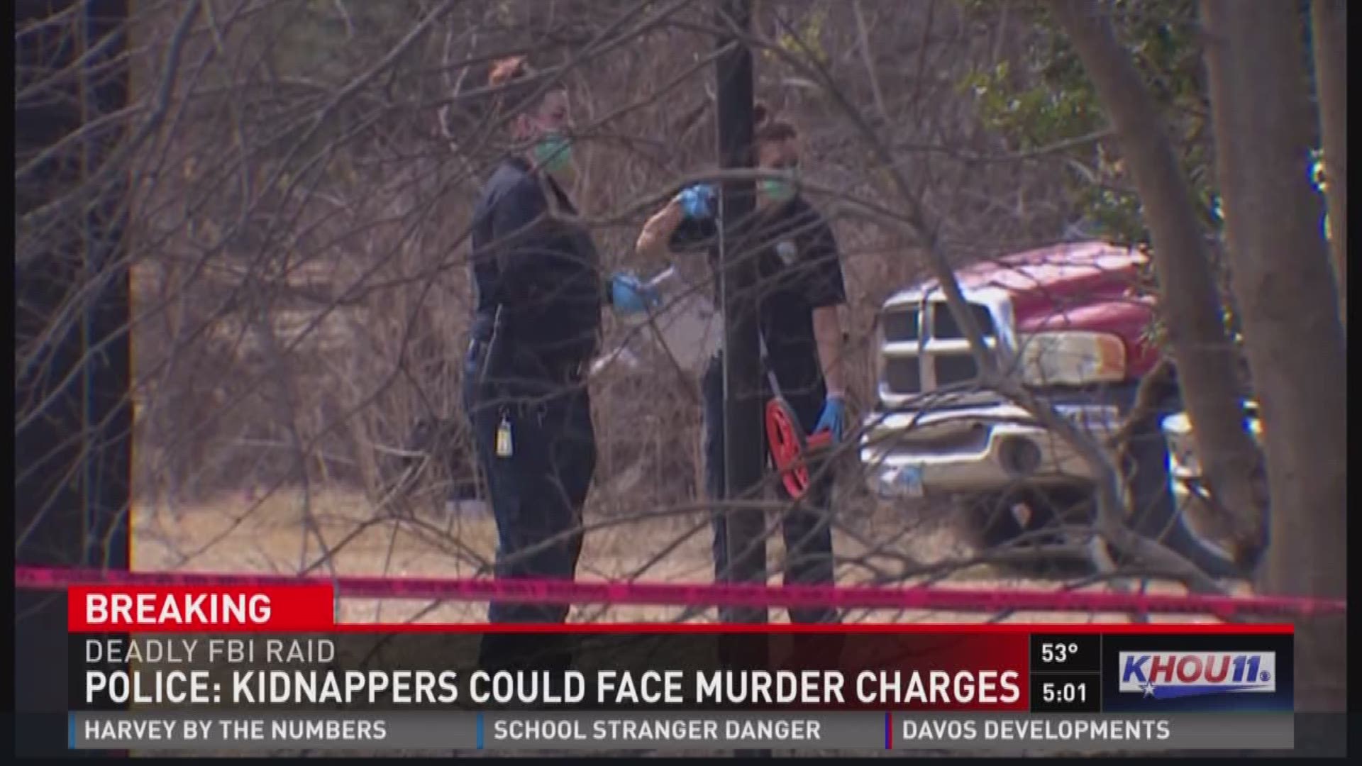 Police Kidnapping victim shot and killed by FBI agent