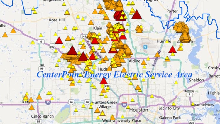 grady emc report power outage number