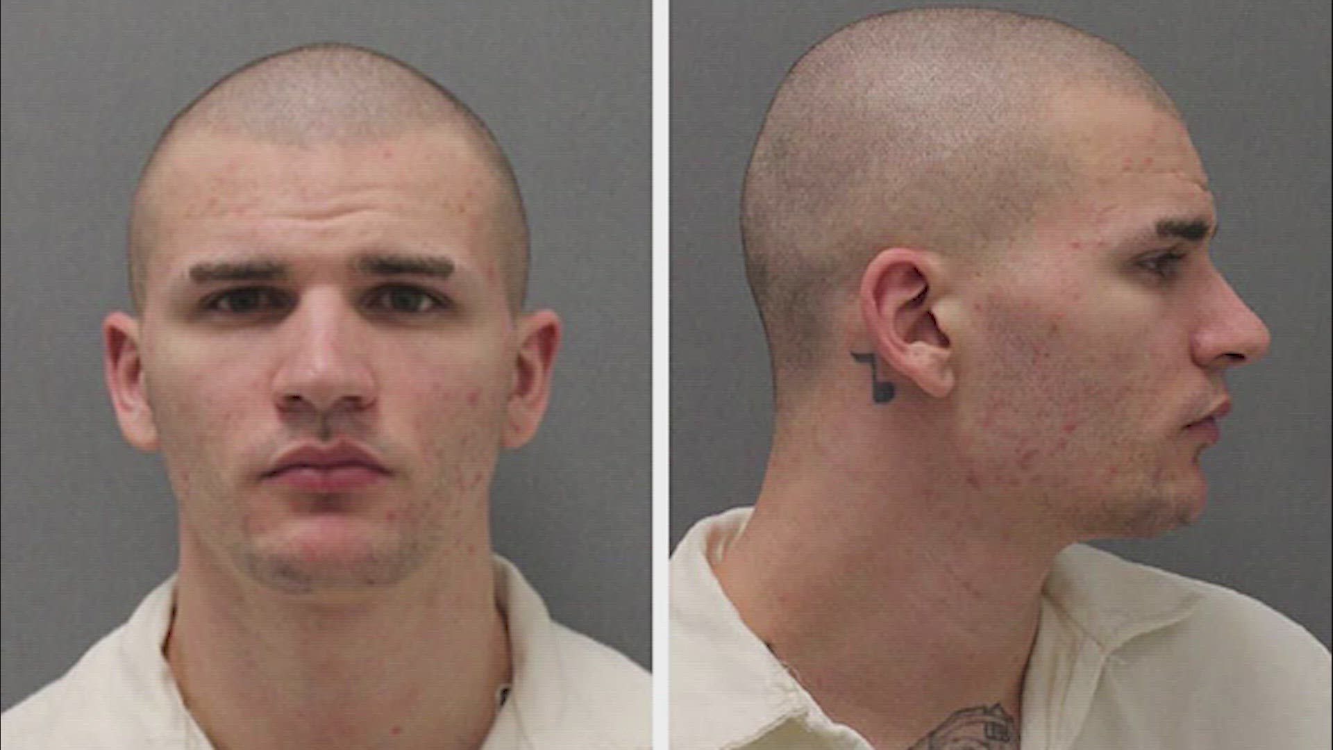 Officials say Trent Thompson escaped from Formby State Jail late Saturday night.