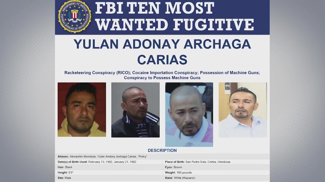 FBI: $5M reward for information on highest-ranking member of MS-13 in Honduras who has Houston ties