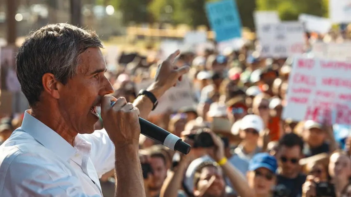 Jeremy Alexader Rourke O'Rourke sets Texas record for fundraising; still trails Abbott | wfaa.com