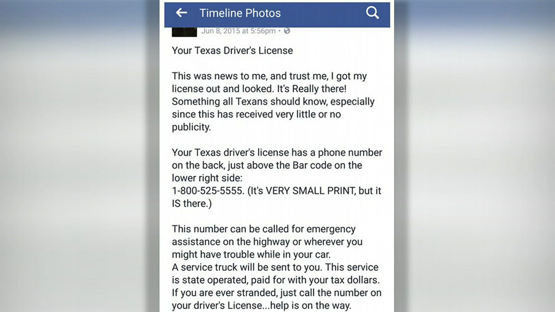 VERIFY: Does Texas offer free roadside assistance? | wfaa.com