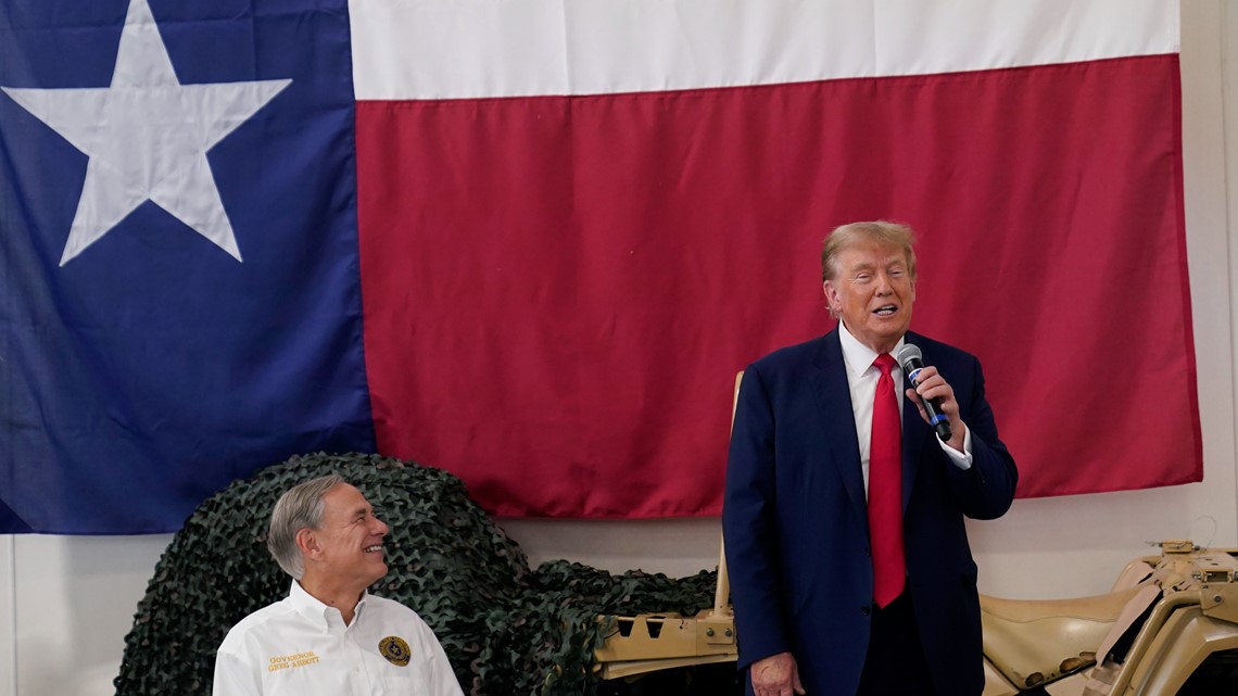 Trump Picks Up The Endorsement Of Texas Gov. Greg Abbott | Wfaa.com