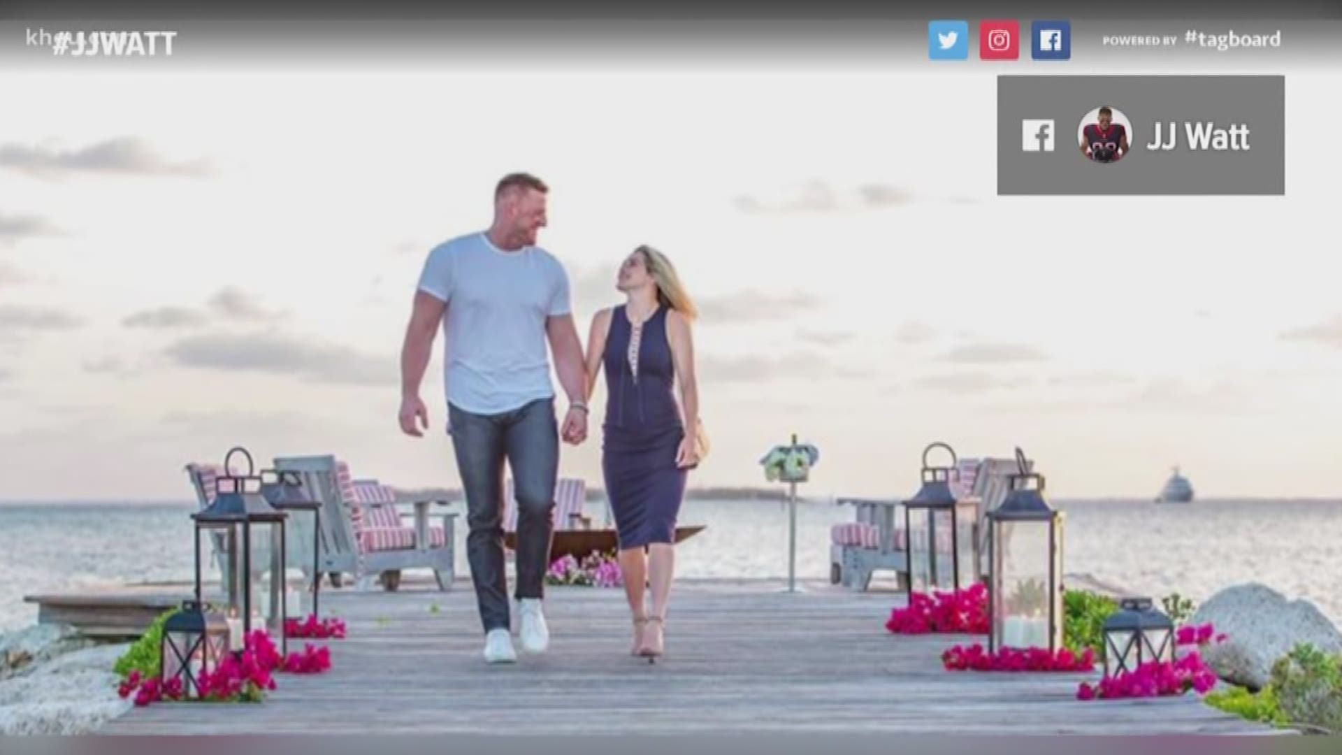 Houston Dash captain Kealia Ohai is calling her proposal to Texans star J.J. Watt "perfect." Watt proposed to Ohai over weekend while they were vacationing in the Bahamas.