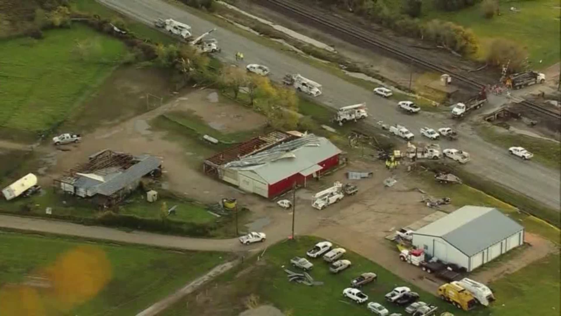 KHOU 11's Melissa Correa reports from Austin County