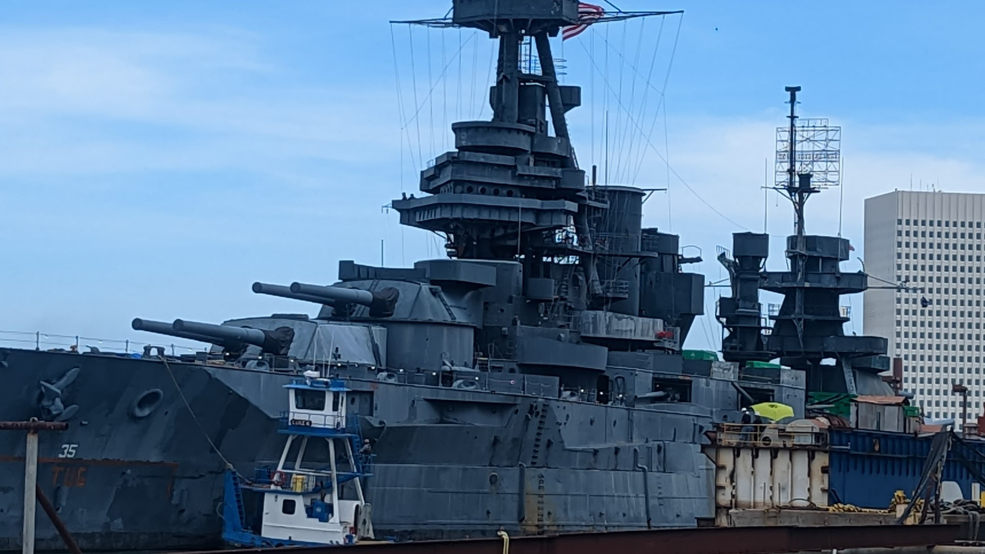 Saturdays are for the boys. Sundays are for Battleship Texas.