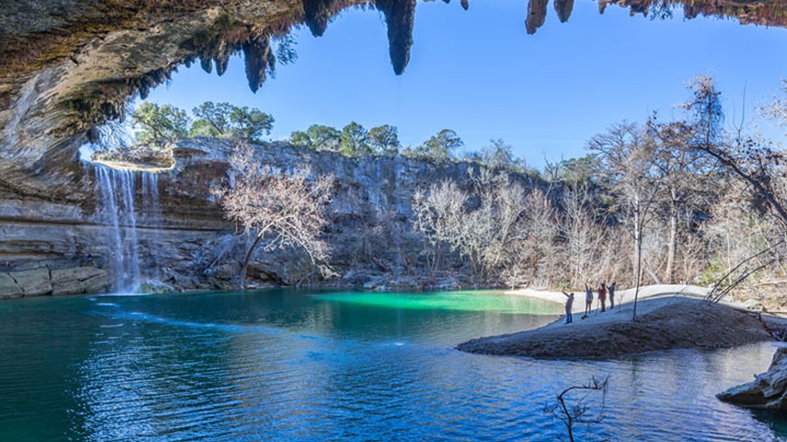 Hamilton Pool Preserve in Dripping Springs is now taking 